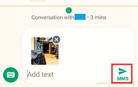 Send images by Text